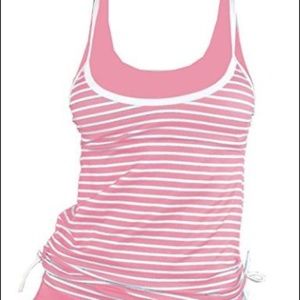 Tankini Striped Vintage Swim Dress